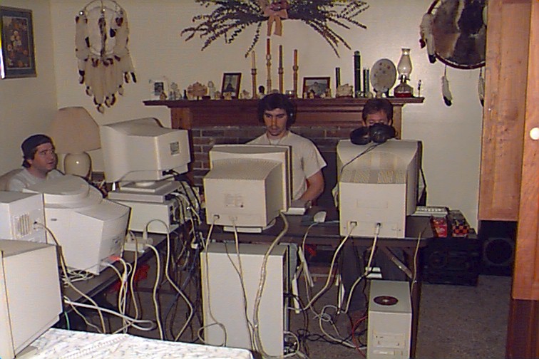 Tungring, Crook and Tewl loving the PINGS