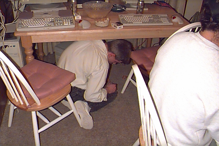 Syclopse is sick of waiting for Crook so he hooks it up himself