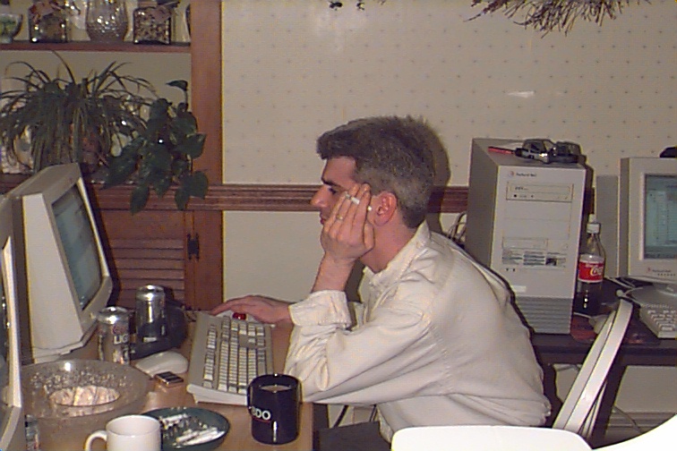 and he continues to look......