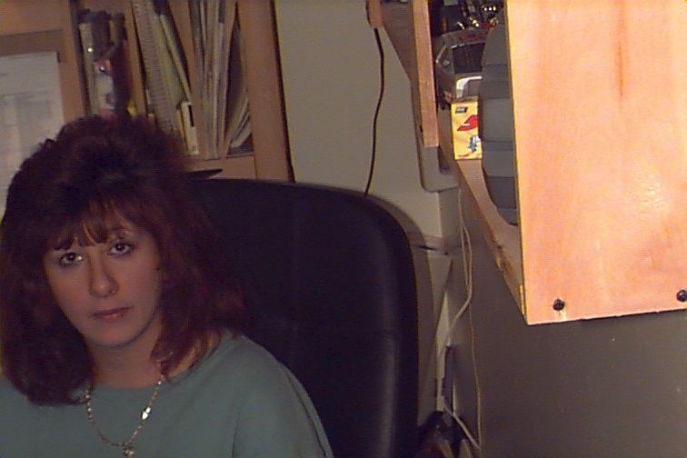 Marbles girlfriend Gooberz in the office