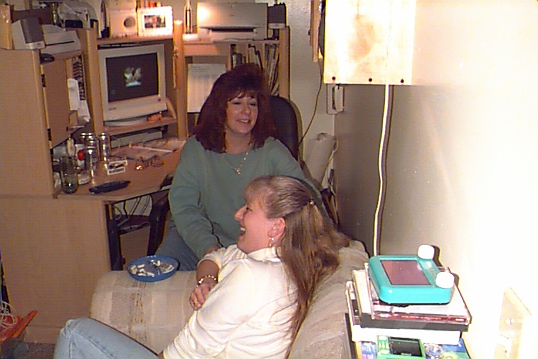 Gooberz and Crook's girlfriend Bonnie laughing at us probably