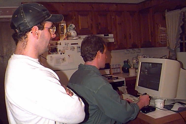 Moby admires Tool's Joystick mobility