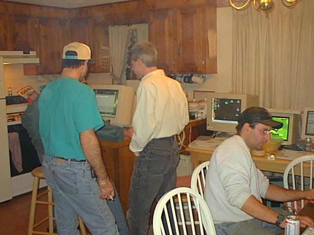 Tool is showing us some of his drawings, kid is good at artwork